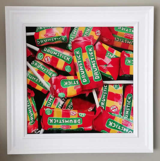 Drumsticks - Original Acrylic and Resin Artwork