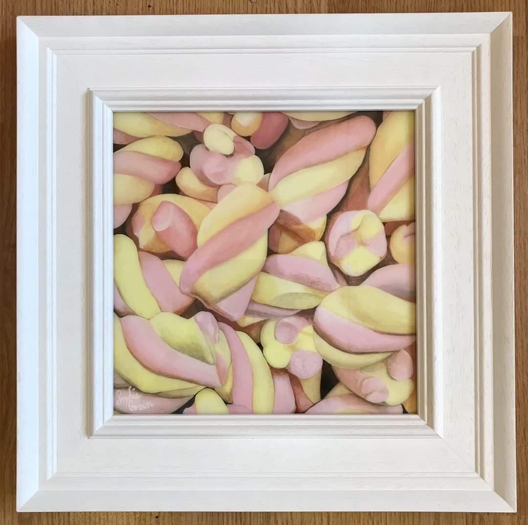 Flumps - Original Acrylic and Resin Artwork