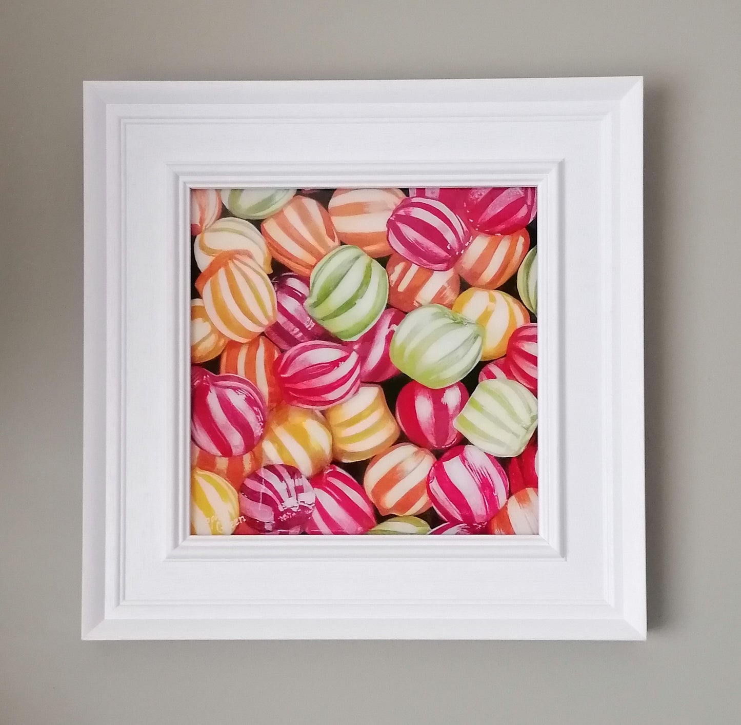 Fruit Rounders - Original Acrylic and Resin Artwork