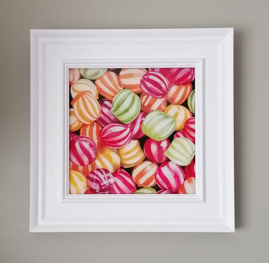 Fruit Rounders - Original Acrylic and Resin Artwork