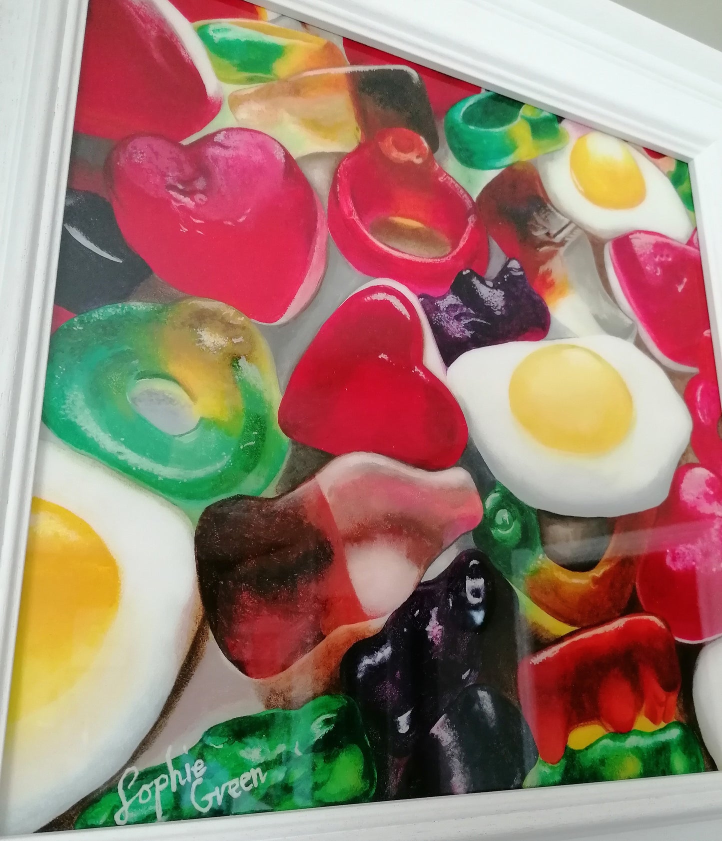 Haribo - Original Acrylic and Resin Artwork