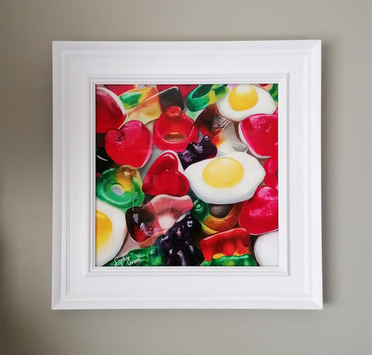 Haribo - Original Acrylic and Resin Artwork