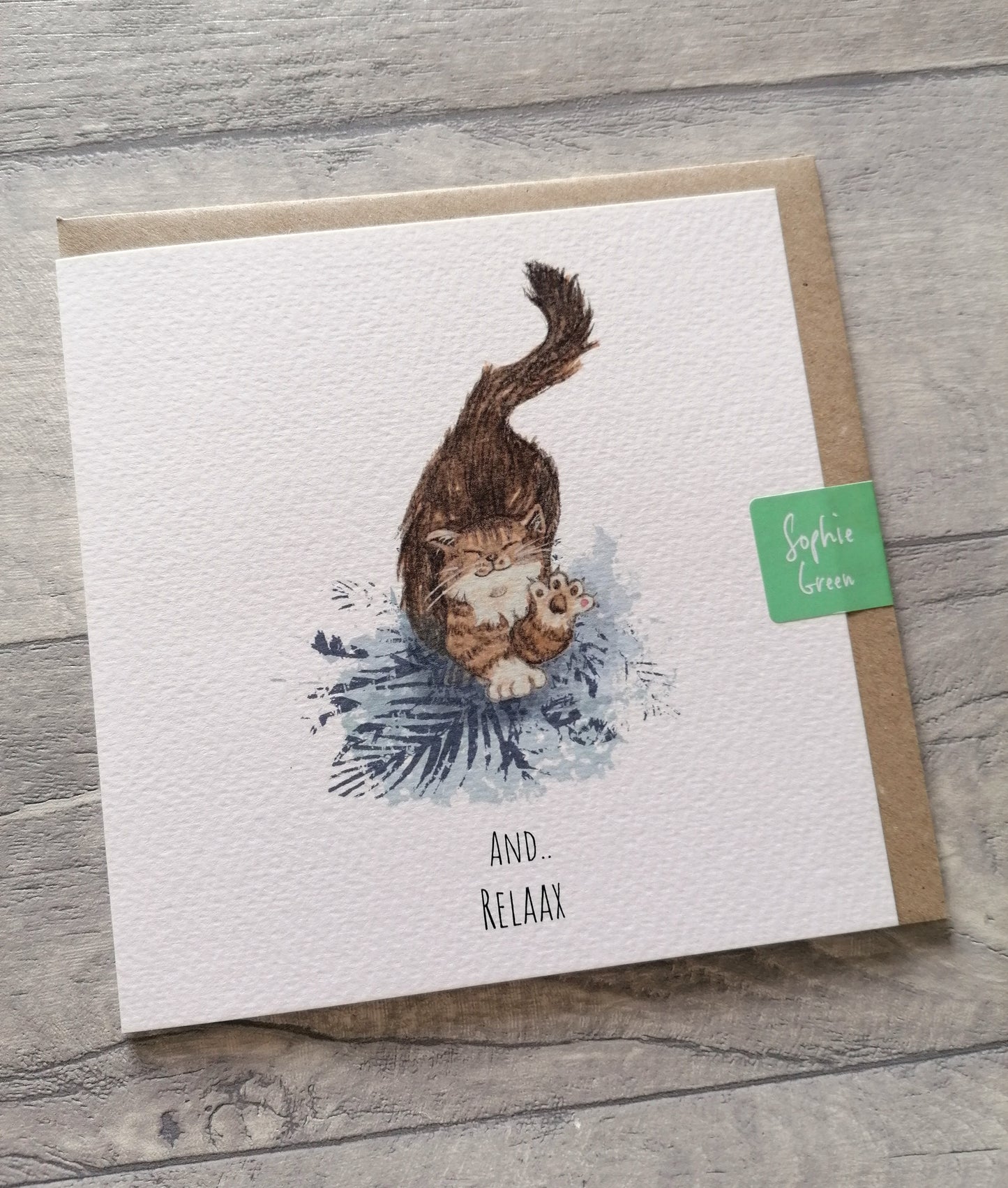 And... Relaax - Card and Coaster set