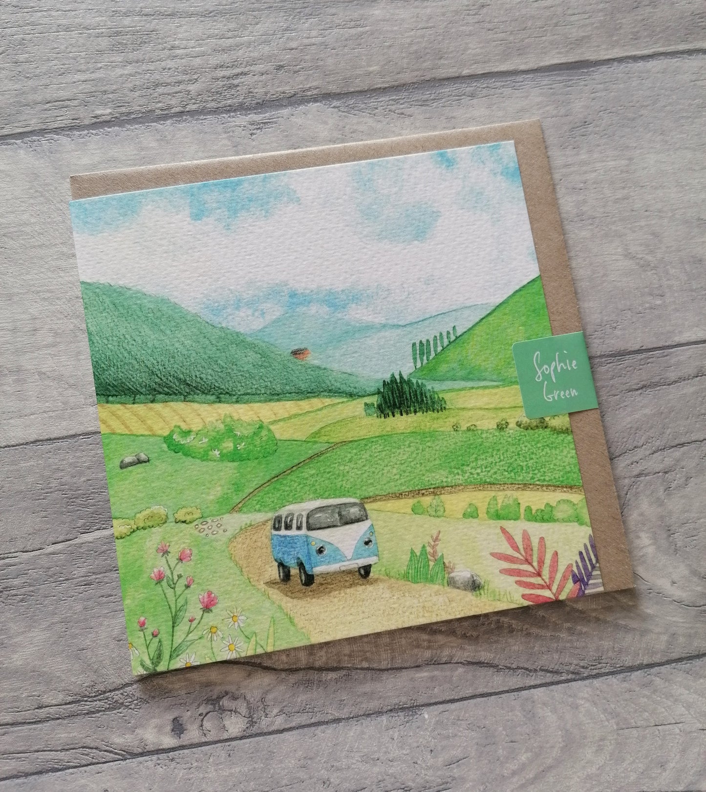 Brecon Beacons Card and Coaster set