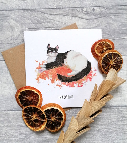 I'm How Old?! - Greeting Card