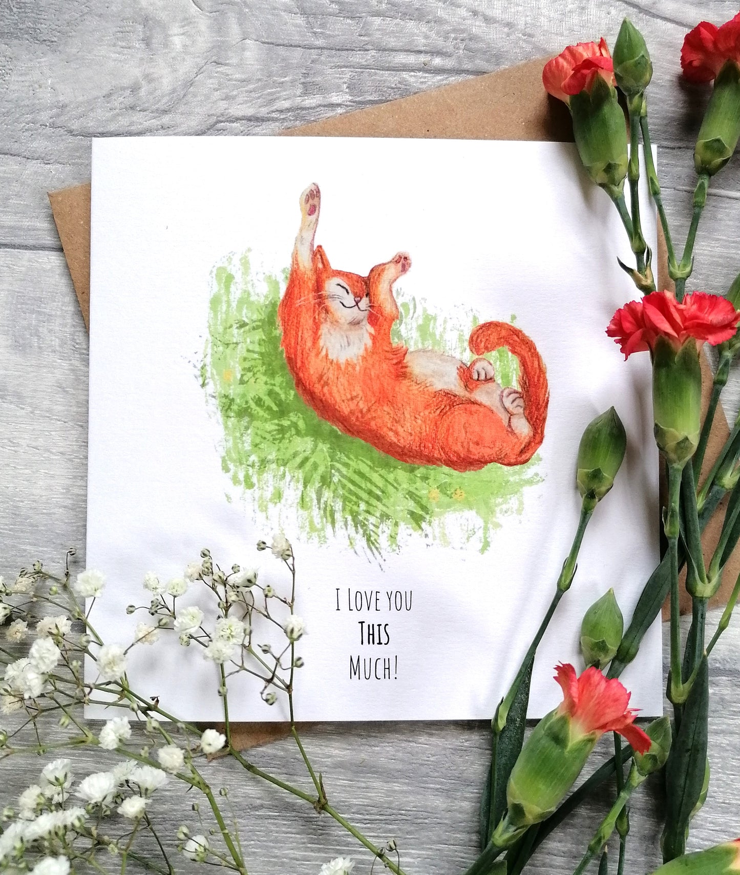 I Love You This Much - Mug, Coaster and Card Set