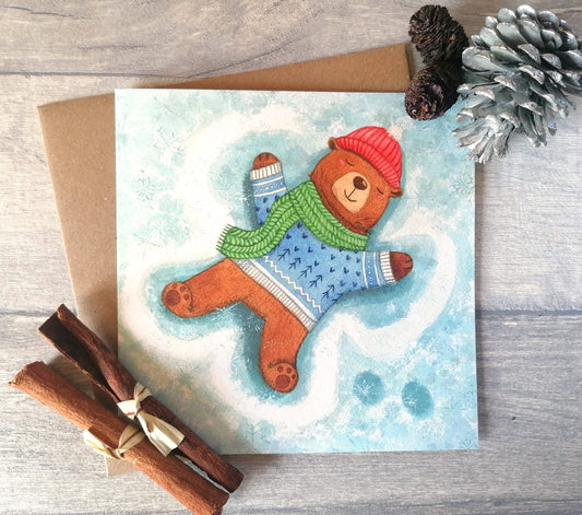 Bear Angels - Greeting Card