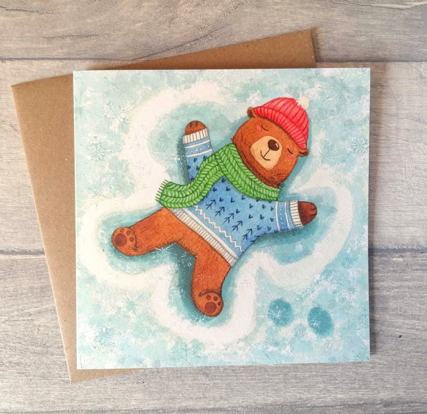Bear Angels - Greeting Card
