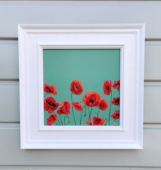 Peace - Poppies - Original Acrylic Painting