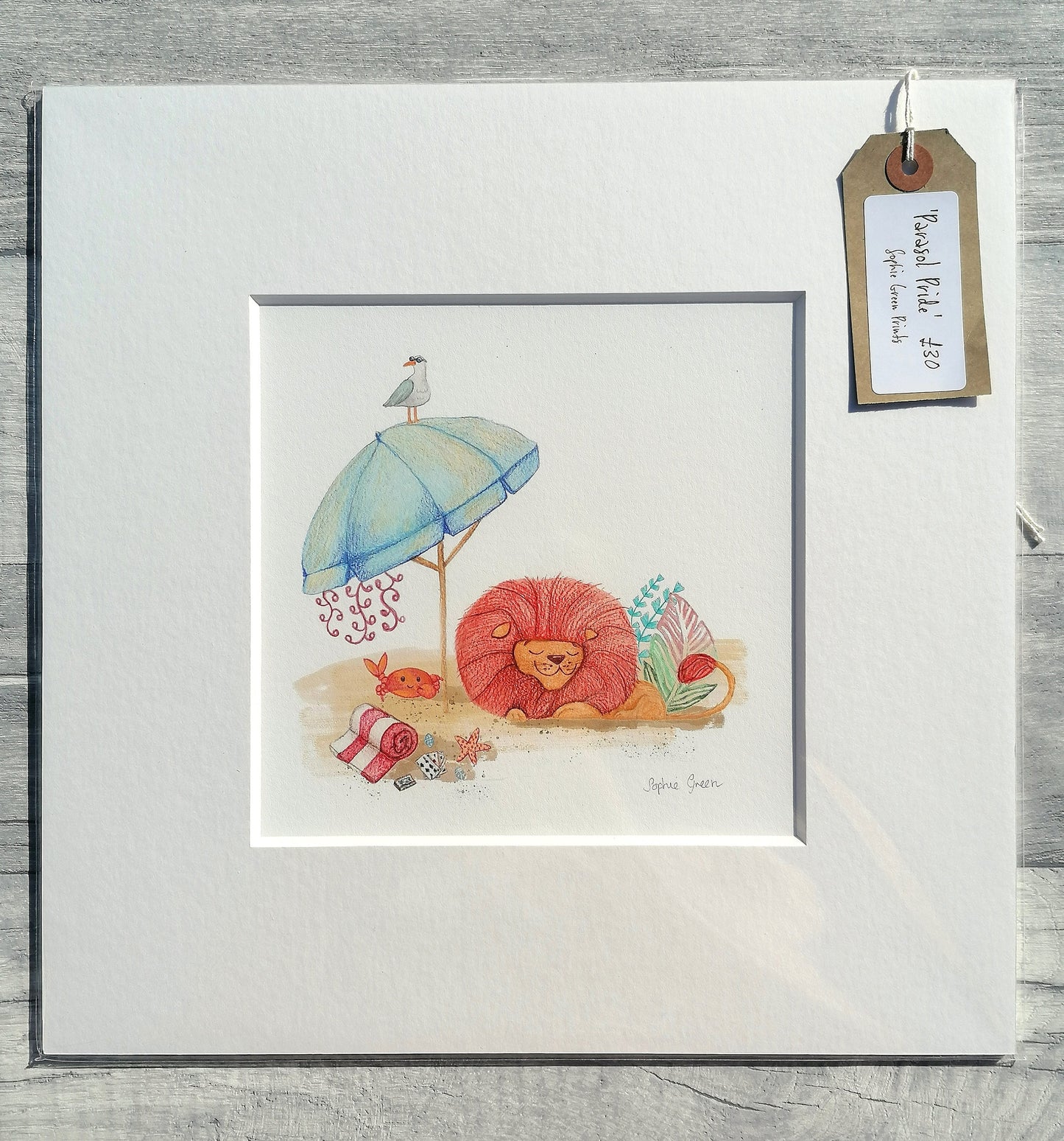 Parasol Pride - Mounted Print
