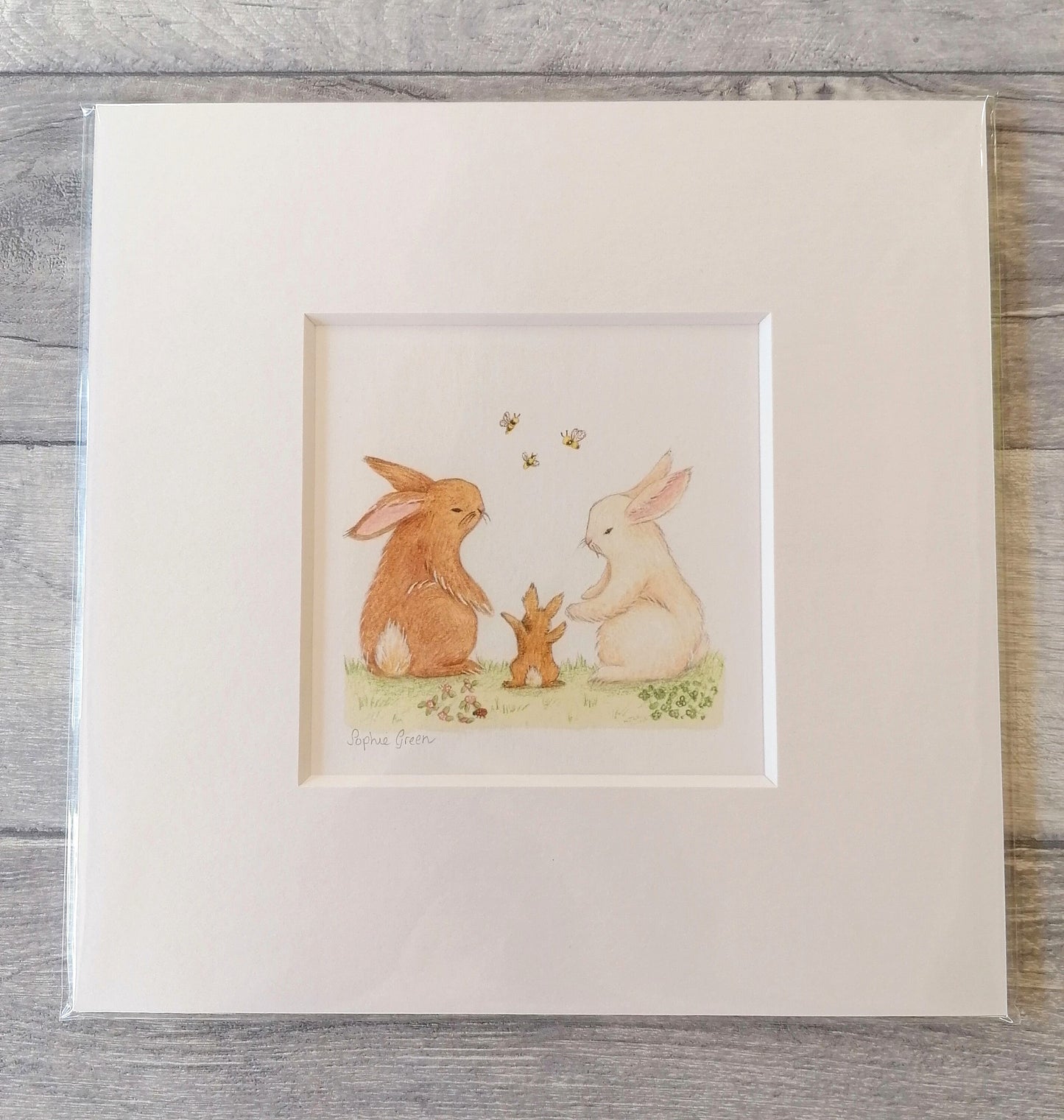 First Hop - Mounted Print