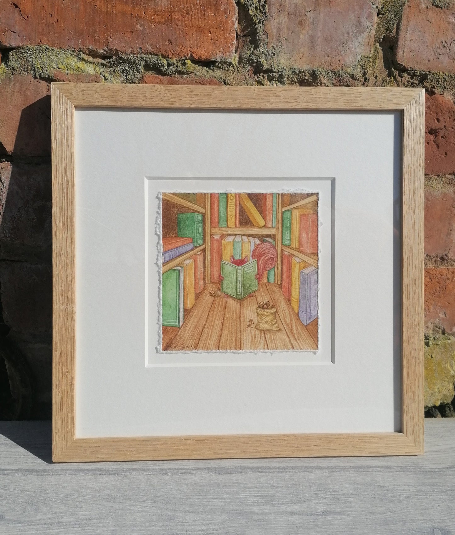 Reading Nook - Original Watercolour Artwork