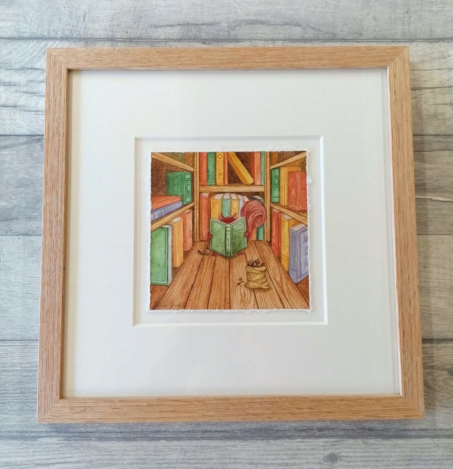 Reading Nook - Original Watercolour Artwork