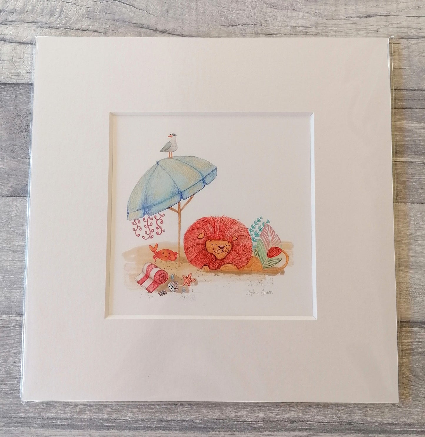 Parasol Pride - Mounted Print