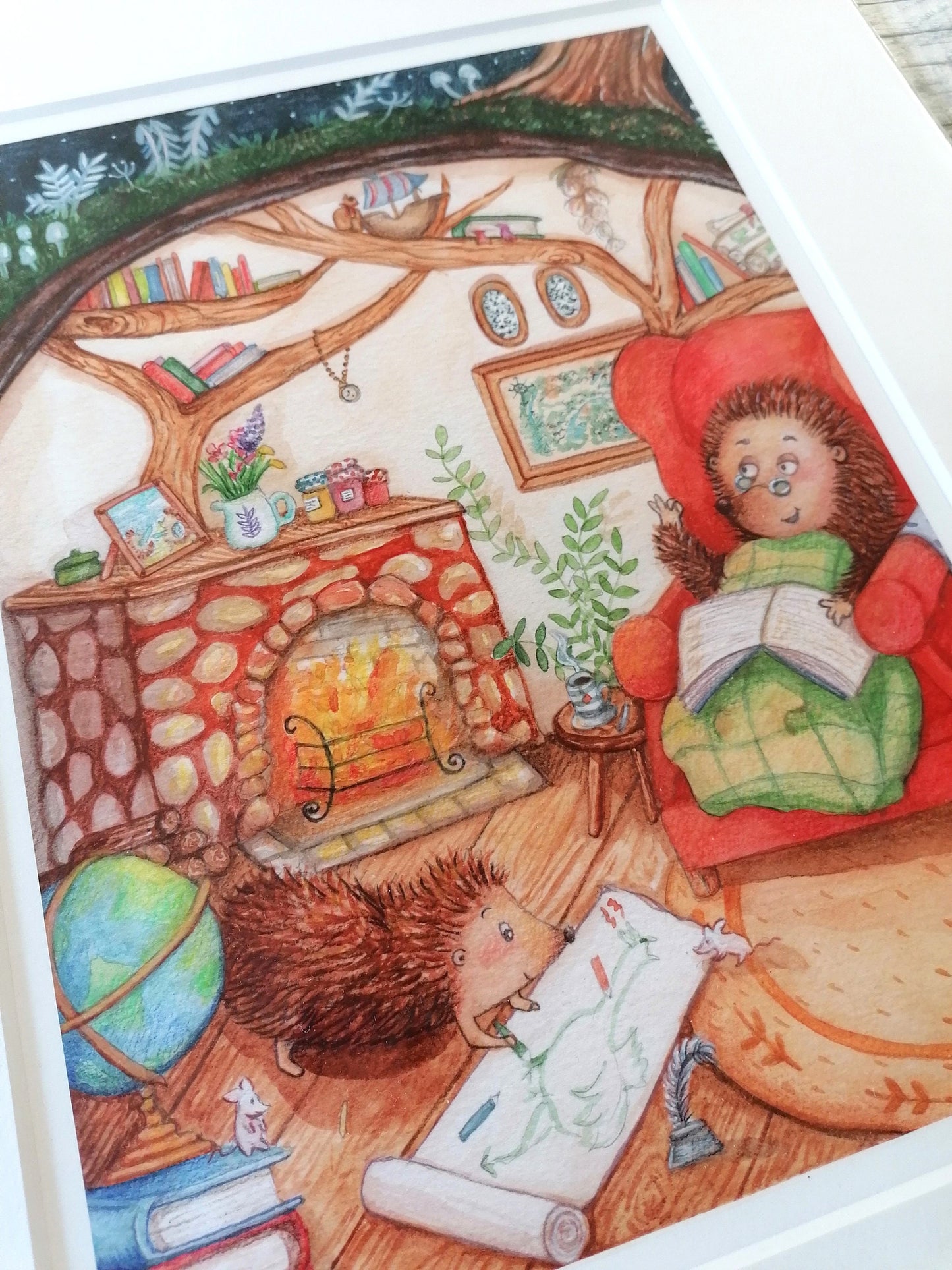 I am Many Stories - Mounted Print