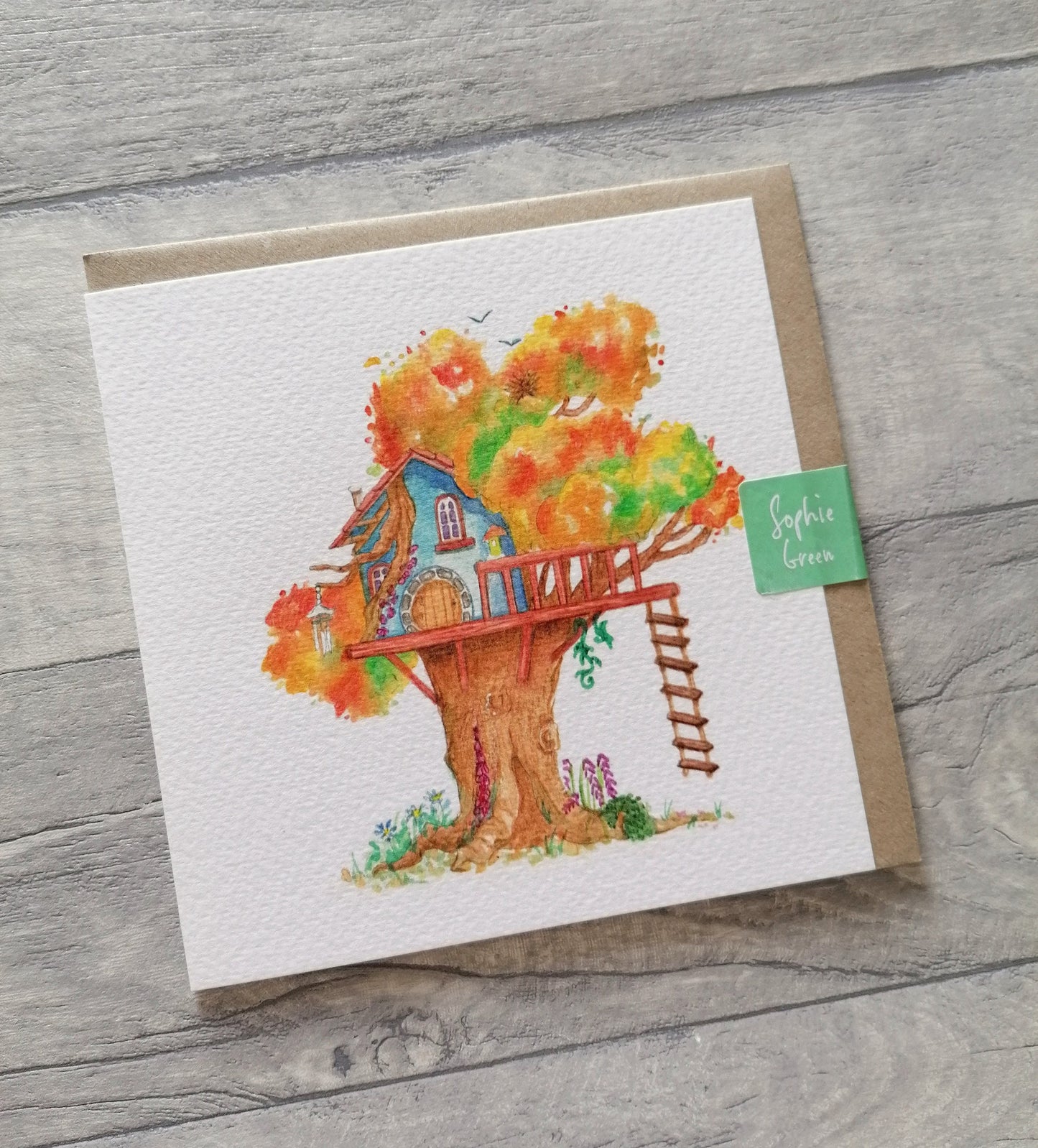 Treehouse - Greeting Card