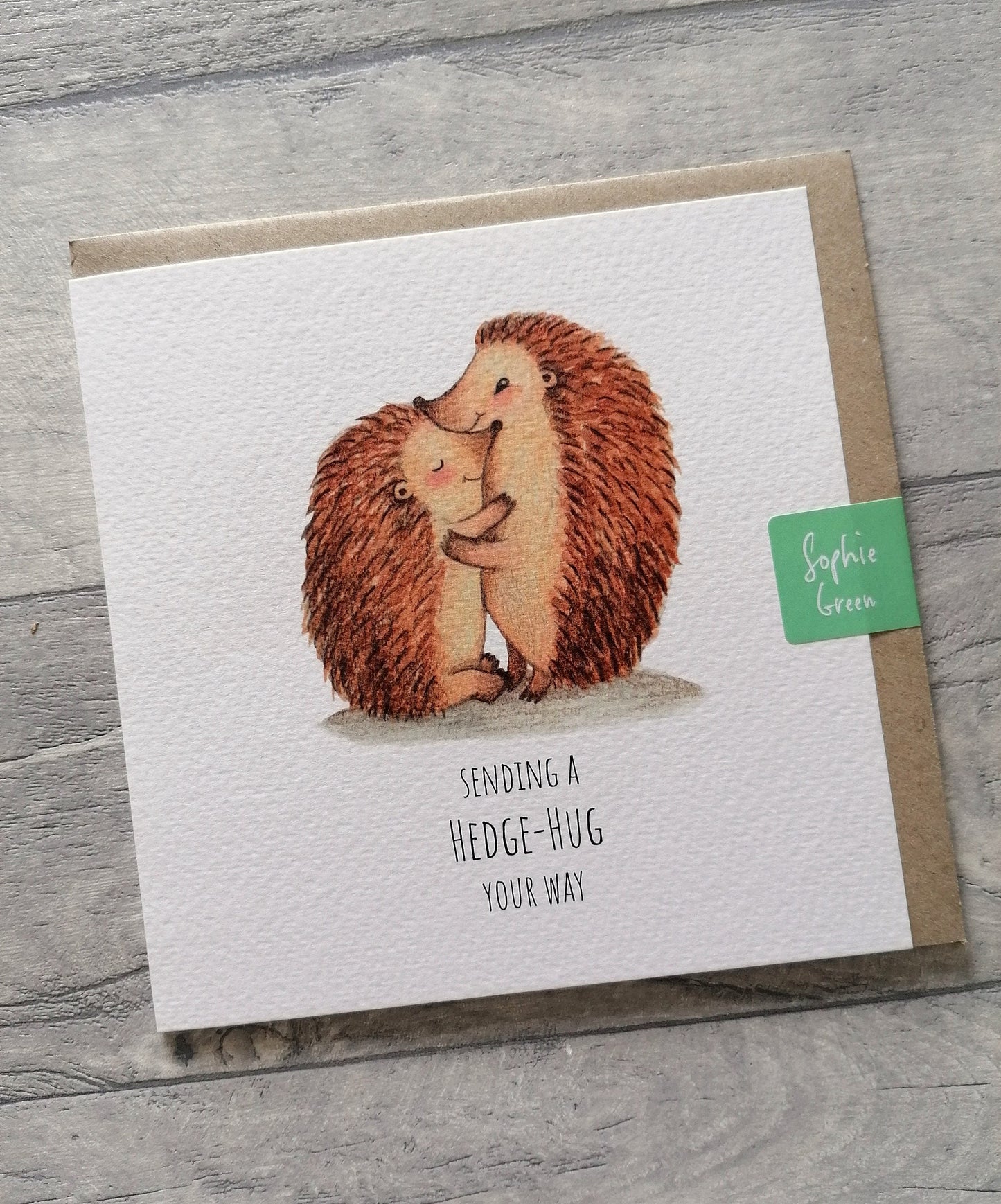 Hedge-hug - Greeting Card
