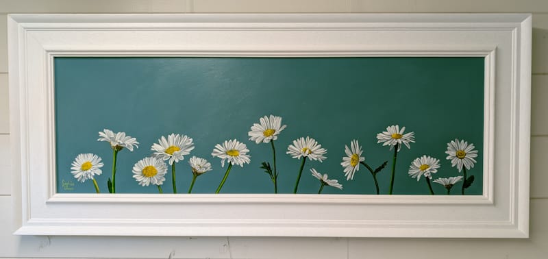 Daisies - Vardo - Original Acrylic Artwork