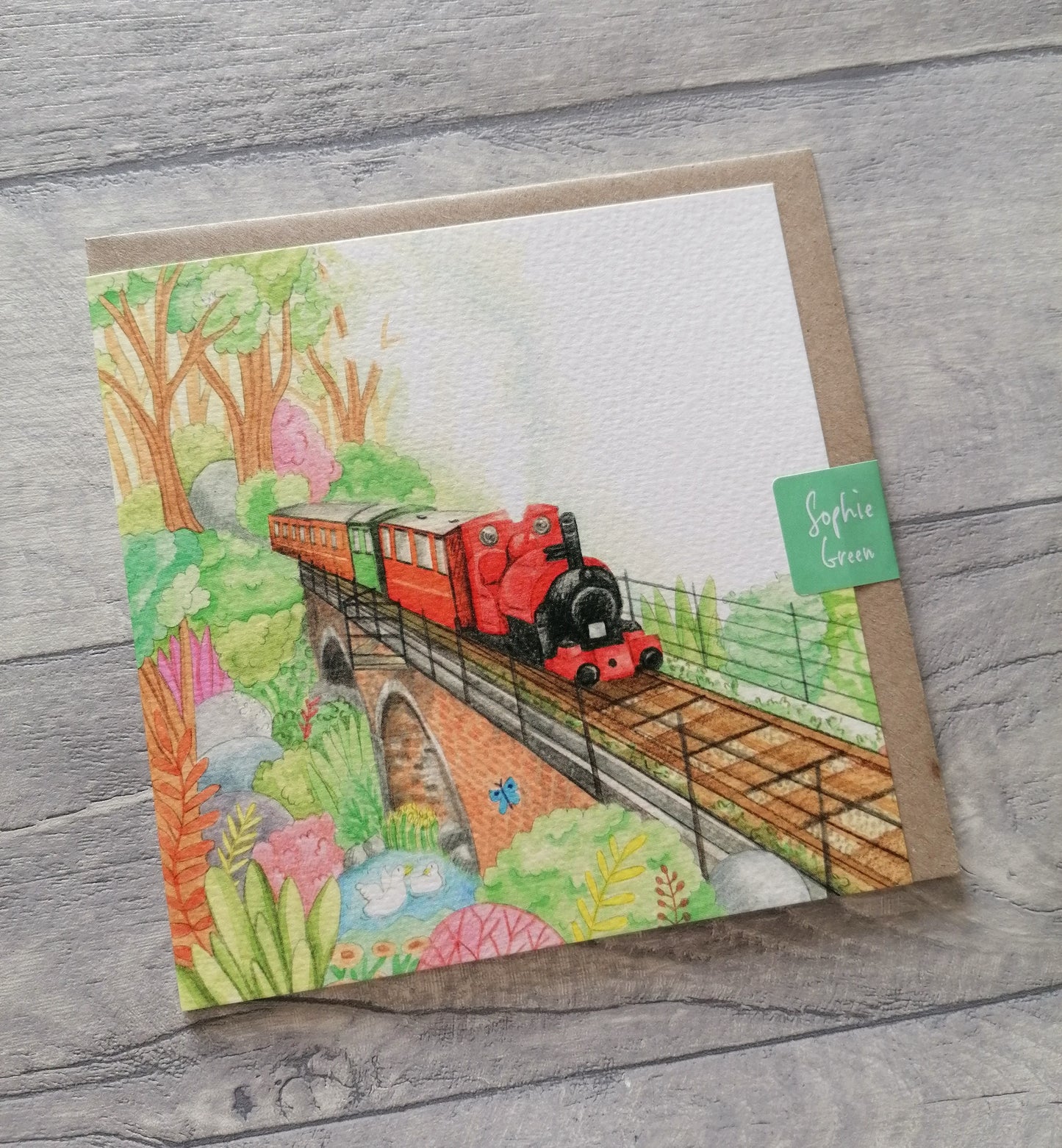 Talyllyn Railway - Card and Coaster set