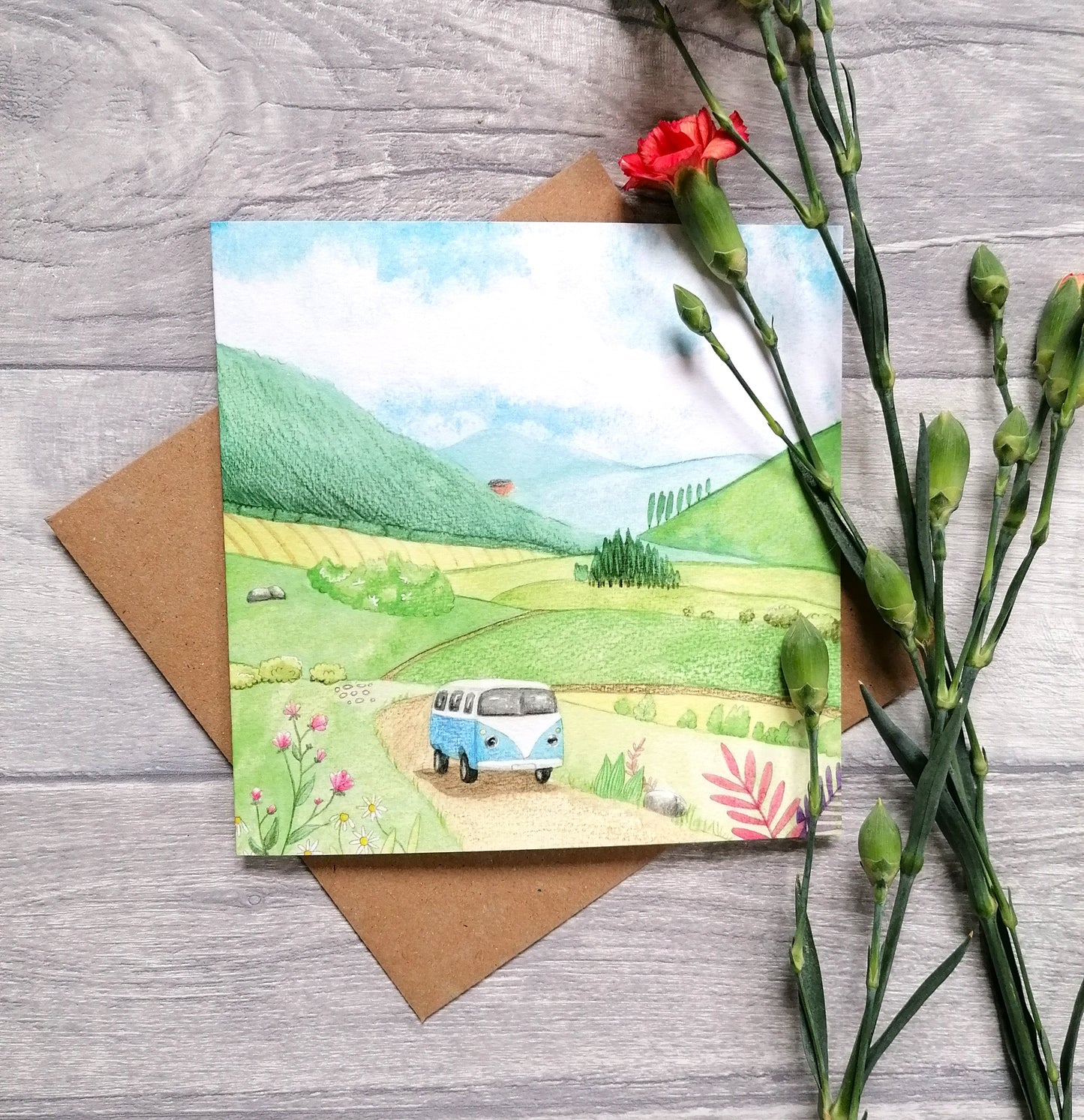 Brecon Beacons - Greeting Card