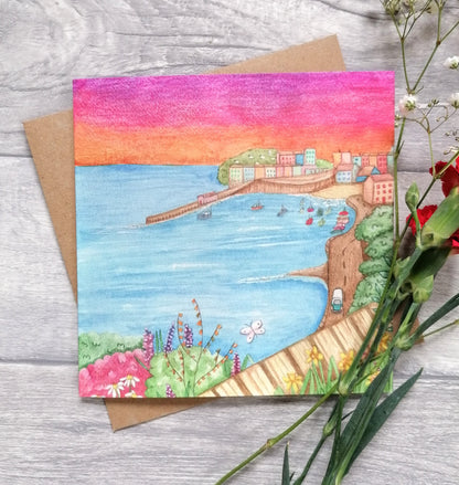 Tenby - Greeting Card