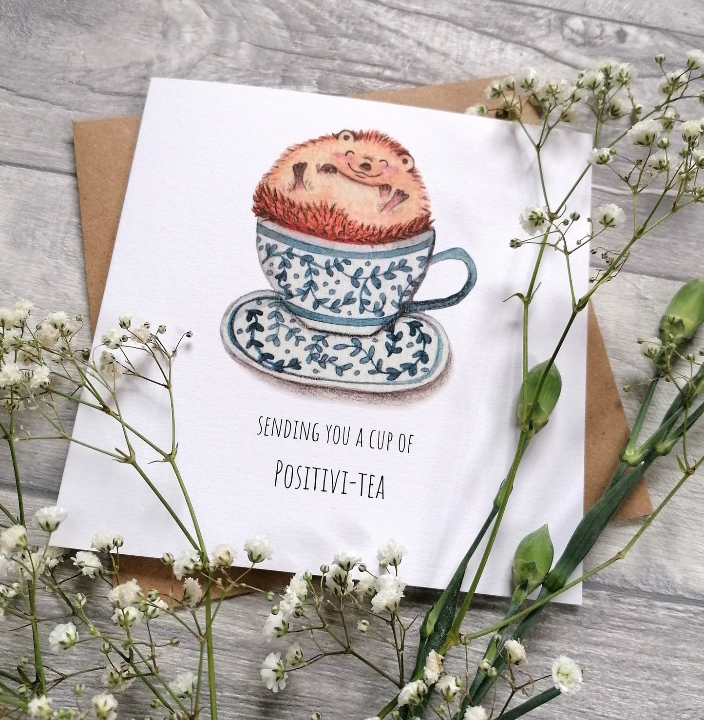 Positivi-Tea - Greeting Card