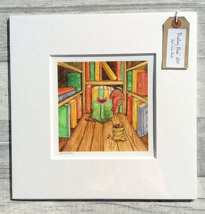 Reading Nook - Mounted Print