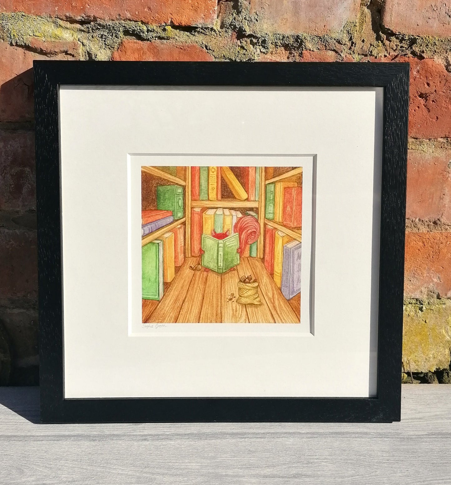 Reading Nook - Mounted Print