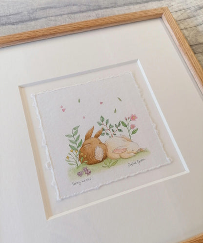 Forty Winks - Original Watercolour Artwork