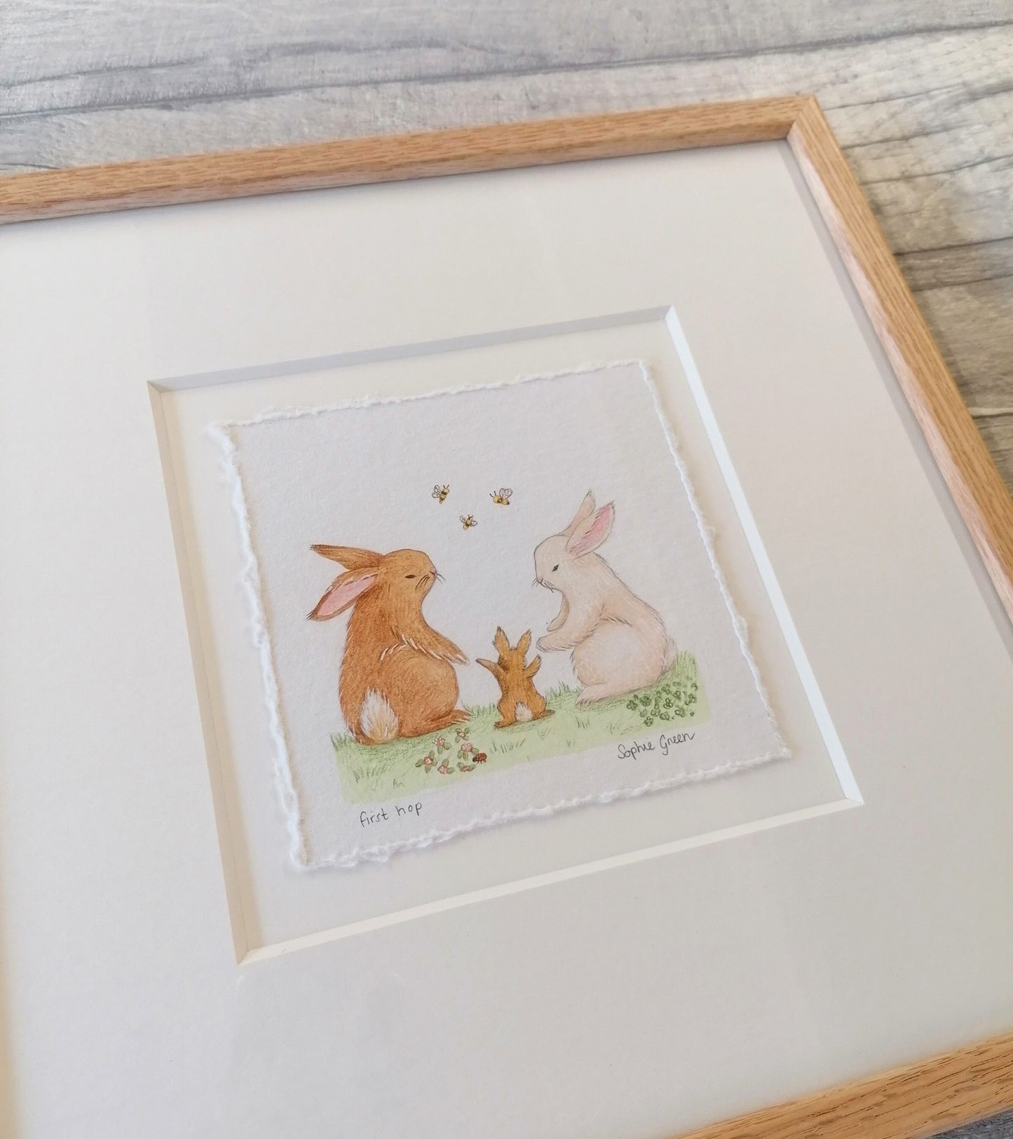 First Hop - Original Watercolour Artwork