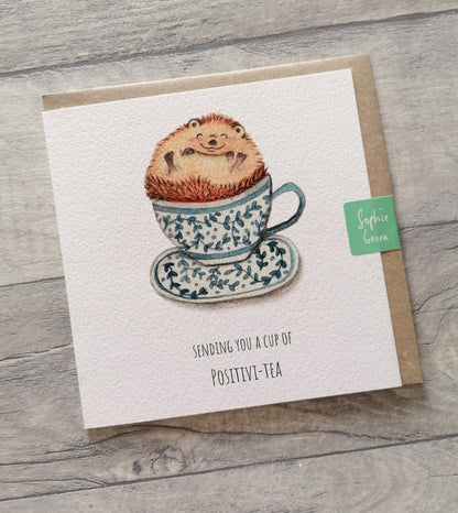 Positivi-Tea - Greeting Card